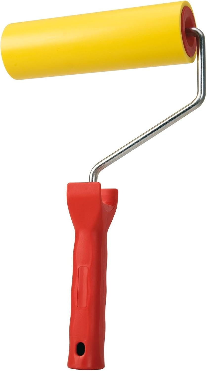 Mako Tapeten-Andrückroller, Durchmesser ca. 4,5 cm, Breite ca. 15 cm, Tapezierwerkzeug