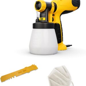 Wagner Farbsprühsystem Wood&Metal Sprayer W 100 für Lacke, Lasuren im Innen- und Außenbereich, 5 m²-12 min, Behälter 800 ml, 280 W