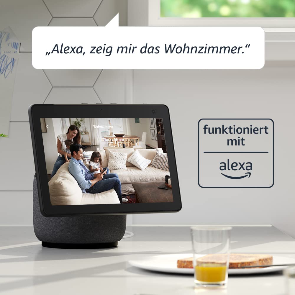 Blink Mini – Kompakte, smarte Plug-in-Überwachungskamera für innen, 1080p-HD-Video, Nachtsicht, Zwei-Wege-Audio, Bewegungserfassung; einfache Einrichtung, funktioniert mit Alexa – 2 Kameras (weiß) – Bild 5