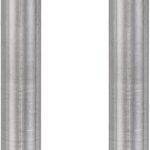 sourcing map 2 Stück VHM Schaftfräser 1.5 mm, Klingenlänge 8 mm CNC Fräser für Edelstahl, Verbundwerkstoffe und Legierungen