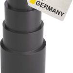 BAUHELD 3x Staubsauger-Schlauch Aufsatz [Made in Germany] - Adapter für Staubsauger-Düse aus stabilem PVC-Gummi - Reduzierstück für Kärcher Parkside Bosch Makita Festool Eibenstock - Schwarz