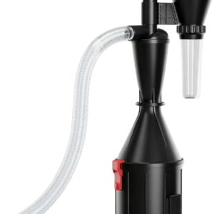 Zyklonabscheider mit Behälter 50mm/2'', Beweglich oder Feststehend mit Staubauffangbehälter Geeignet zum Trennen von Holzspänen, Staub, Metallspänen, Kunststoff, Textilien, Laub und Haaren