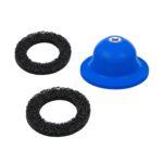 3-teiliges Radnabenschleifer | radnabenreiniger | Innen-Ø 90 mm außen-Ø 150 mm | Aluminium Nabenschleifer