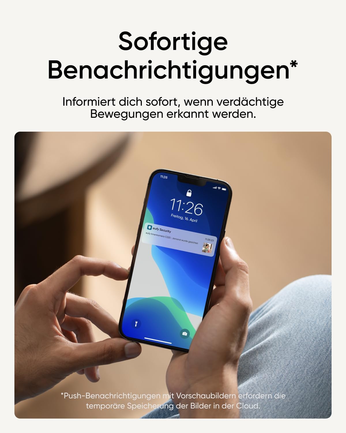 eufy Indoor Cam C220, 2K Überwachungskamera Innen, 360° Schwenk-/Neigefunktion, Indoor-Kamera mit WLAN, KI für Menschen/Bewegungen, Ideal als Babyphone/Haustierkamera/Sicherheit Zuhause – Bild 5