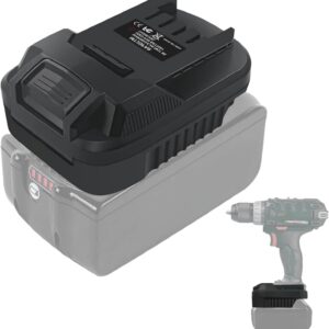 MT20PAR Akkuadapter für Makita auf Parkside, Konverter für Makita 18V Lithium-Akku auf für Parkside 20V XTeam Elektrowerkzeuge PAP20A1 B1 B3(Keine Batterie)