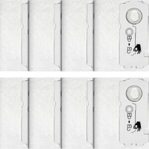 8 Stück SELFCLEAN Filtersack SC-FIS-CT MINI/MIDI-2/5 für Festool CT MINI/CT MIDI/CT 15 / MIDI 2019+ Staubsauger, Große Kapazität Staubsaugerbeutel Einmalige Ersatzteile