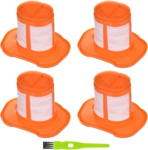 4 Stück Filter für Black Decker BHHV320B BHHV320J BHHV520BF BHHV520BFP BHHV520BT BHHV520JF HHVK320J10 HHVK320J61 HHVK415B01 HHVKF10 Akku Handstaubsauger Filter Ersatzfilter Staubsaugerfilter