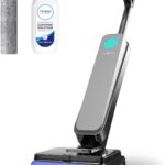 Tineco Floor One S9 Scientist Nass-Trockensauger - Smarte StreakFree-Abstreifer gegen Wasserspuren, HydroBurst-Reinigung, Silent & 85°C FlashDry, 80 Min. Laufzeit für Tierhaare & große Flächen