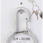 Nite Ize DualPass Doppelkammer-Schlüsselanhänger, Alternative für Haus- und Autoschlüssel