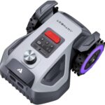 ANTHBOT M5 LiDAR Mähroboter ohne Begrenzungskabel – Hinstellen & Loslegen in 3 Min. – 360° LiDAR & Dual-Vision Navigation, KI-Hindernisvermeidung, 45% Steigung, kompakter Rasenmäher Roboter bis 500 m²