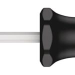 Wera 352 Sechskant-Kugelkopf-Schraubendreher, Schwarz, 4.0 x 100 mm