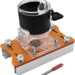 2-in-1 Holzbearbeitungsfräser Basis-Lokator, multifunktionales Schlitzwerkzeug mit präziser Führung für Schreiner & Heimwerker, ideal zum Nut fräsen und Positionieren