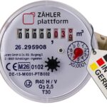 Wasserzähler 2026 Wasseruhr MADE IN GERMANY Qn 1,5 BL 110 mm 3/4 Zoll