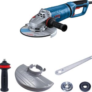 Bosch Professional Winkelschleifer GWS 27-230 JR (Leistung: 2.700 W, Scheiben-Ø: 230mm, mit KickBack Control und Vibration Control, inkl. Schutzhaube)