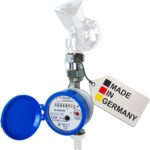 Wasserzähler Garten geeicht 2026 Wasseruhr MADE IN GERMANY Gartenwasserzähler Zapfhahn Qn 1,5 BL 110 mm 3/4 Zoll