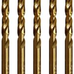 Bohrer Set Metall Spiralbohrer enthalten M42 8% Cobalt (3,5mm x 5 Stück) für Edelstahl und Hard Metall