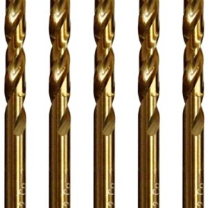 Bohrer Set Metall Spiralbohrer enthalten M42 8% Cobalt (3,5mm x 5 Stück) für Edelstahl und Hard Metall