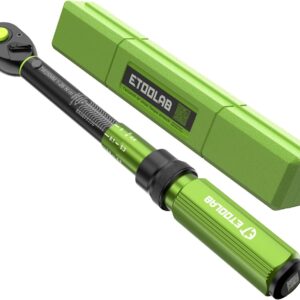 ETOOLAB 3/8" Drehmomentschlüssel, 5-70 N·m/5-49.2 lbf·ft, ±3% Fehlergenauigkeit, 72 Zähne Professioneller Drehmomentschlüssel für Autol/Fahrrad/Motorrad