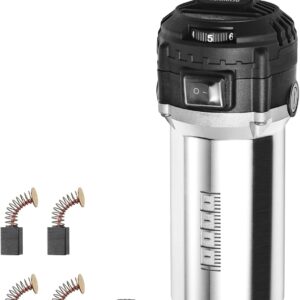 Genmitsu 710W CNC-Kompaktfräse, 65 mm Durchmesser, Spindelmotor mit LCD-Digitalanzeige, 6 einstellbare Geschwindigkeiten, 1/8" ER11 Spannzange, 4 Kohlebürsten, für CNC-Fräsmaschinen