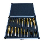 PAULIMOT Schaftfräser-Set 22-teilig titanbeschichtet