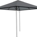 QUICK STAR Ersatzdach für Garten Pavillon 3x3m Grau RAL 7012 Antik Pavillondach Ersatzbezug
