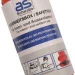 as - Schwabe Sicherheitsbox, Sicherheit für Schuko, Stecker und Buchse, Zuverlässiger Schutz vor Außeneinwirkungen, Hervorragend für den Außenbereich, mit praktischem Aufhänge-Haken, Rot, 48707
