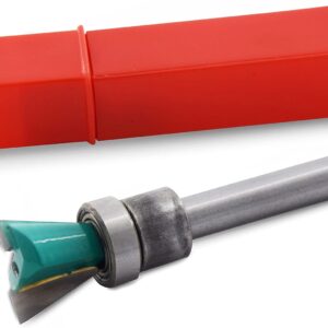 BAMATO Zinkenfräser CUTTER | Passend für Zinkenfräsgerät BFS-300 und BFS-600 | Präzisions-Fräser für Schwalbenschwanzzinken | Holzbearbeitung | Zubehör