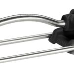 Gardena Viereckregner Aqua S: Rasensprenger zur Bewässerung von Flächen von 90-220 m², Reichweite 7-17 m, Sprengweite max. 13 m, integrierter Metallfilter (18700-20)