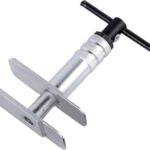 Profi Bremskolbenrücksteller Auto & Motorrad, Bremsen Rücksteller für Verkantfreies Zurückstellen, Bremsenrücksteller mit Kugelgelagerter Spindel, mit Großen & Kleinen Backen