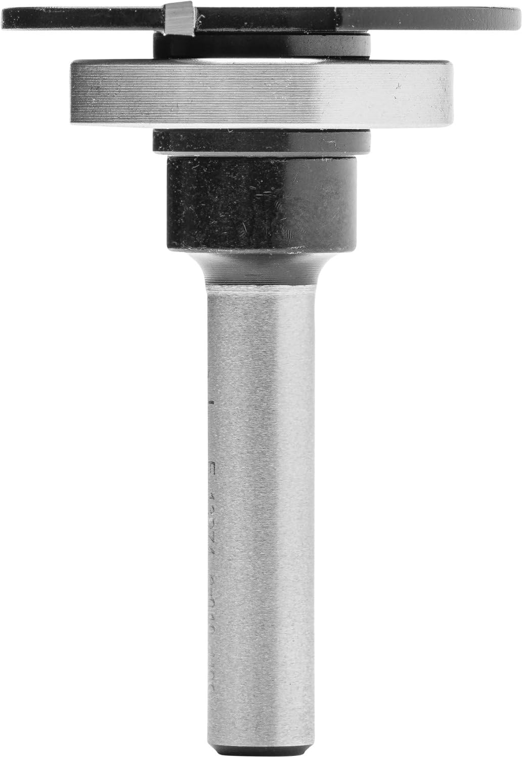 ENT 13974 Scheibennutfräser HW, Schaft (S) 8 mm, Durchmesser (D) 40 mm, NL 2,5 mm, ØKL 28 mm, T 6 mm, GL 55 mm, auf Spindel montiert mit Kugellager 28 mm – Bild 4