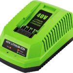 Energup 40V G40C Ladegerät für Greenworks Ladegerät 40V für Greenworks Akku G40B2 G40B4