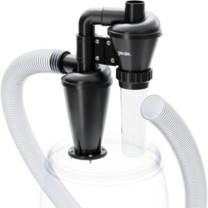greate 2-Stufen Zyklonabscheider - Zyklon Absaugung Werkstatt mobil oder stationär nutzbar - Staubabscheider Zyklonabscheider Bausatz - Cyclone dust collector - Zyclone Abscheider