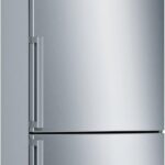 Bosch KGE398IBP, Serie 6, Kühl-Gefrier-Kombination, 201 x 60 cm, 249 L Kühlen & 94 L Gefrieren, LowFrost, BigBox für Gefriergut, längere Frische mit VitaFresh, Leise mit 38 dB, LED, AntiFingerprint