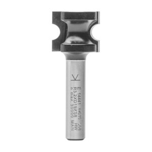 ENT 14441 Halbstabfräser HW, Schaft (S) 8 mm, Durchmesser (D) 19 mm, NL 16,5 mm, R 3,2 mm, SL 32 mm, Halbstab Ø 19 mm