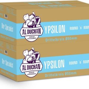 Shisha Kohle Naturkohle – Premium Kokoskohle für Wasserpfeife – 1KG, 4KG, 10KG, 20KG – Hohe Hitze, Lange Brenndauer (YPSILON Drittelkreis 25mm 20KG)