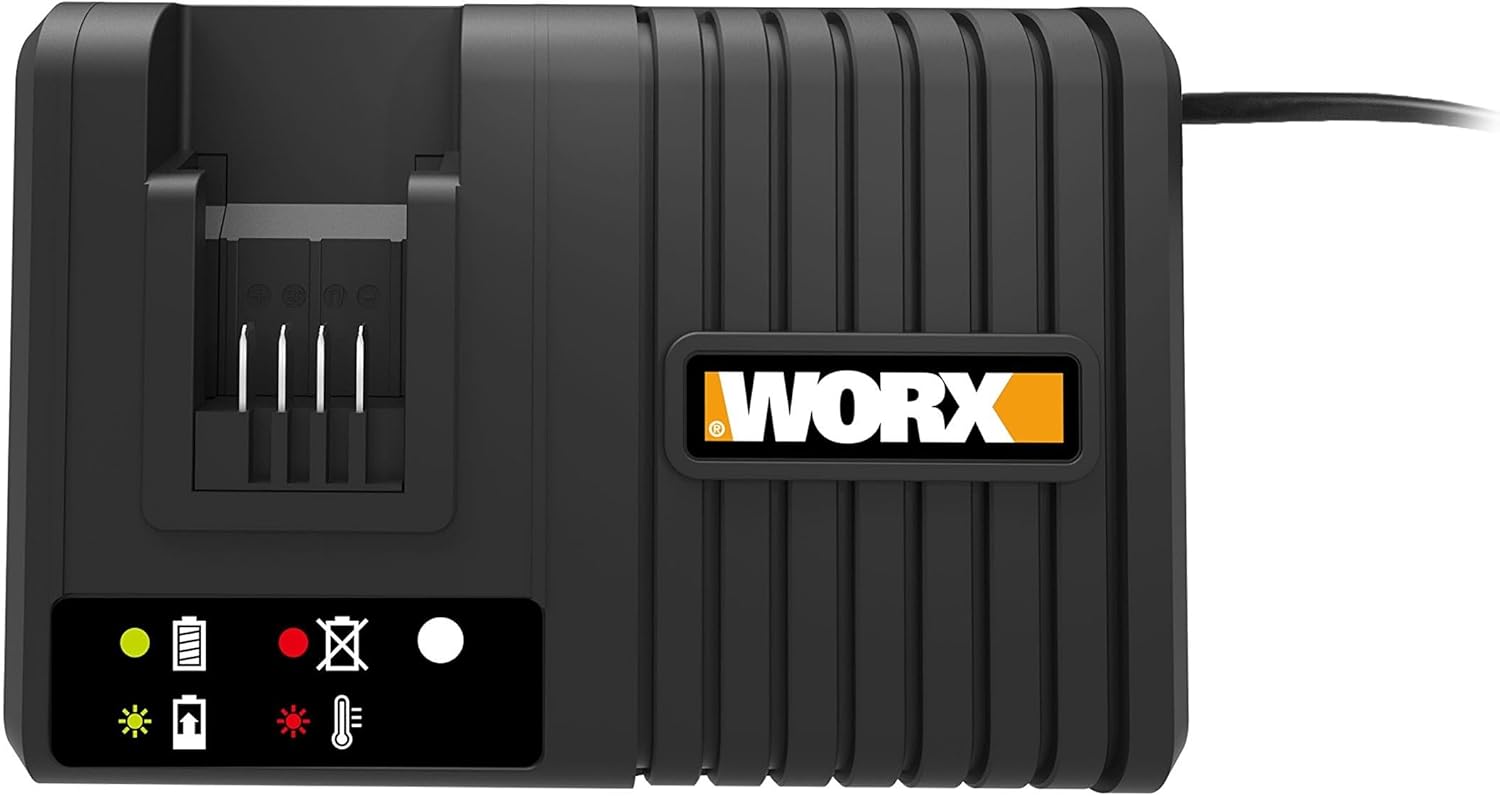 Original WORX WA3867 Akku Ladestation – Akku Schnell-Ladegerät - universal für WORX PowerShare Akkus bis 6000mAh – Bild 3