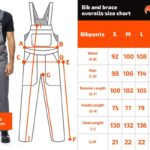 Mazalat Lange Latzhose mit Multifunktionstaschen Berufsbekleidung für Handwerker, Maurer, Dachdecker, Schreiner, Elektriker und viele andere | Hohe Qualität Made in EU