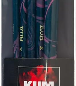 KUM 5147516 - Künstlerpinsel Set Volane, 5 Pinsel für Öl- und Acrylmalerei