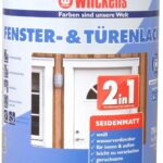 Wilckens 2in1 Fenster- & Türenlack seidenmatt, 750 ml, Weiß