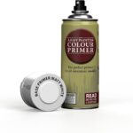 The Army Painter, Colour Primer Matt White, 400 ml Grundierung Spray Matt Weiß - Acryllack Spray für Fantasy Modellbau Wargames Tabletop Figuren, Warhammer & Dnd Miniatures