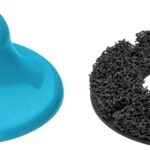 HAZET Radnaben-Schleifer 4960V-160/2 I 2-teilig, für Pkw Radnaben bis 160 mm I schnelle und einfache Reinigung von Rost und Verschmutzungen an Radnaben und Bremsscheiben