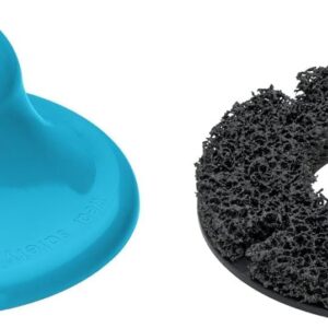 HAZET Radnaben-Schleifer 4960V-160/2 I 2-teilig, für Pkw Radnaben bis 160 mm I schnelle und einfache Reinigung von Rost und Verschmutzungen an Radnaben und Bremsscheiben