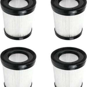 4 Stück HEPA-Filter für FSV001/FSV101/Lubluelu 202 Oraimo OSV-102/Besswin W26/VacLife VL732 Kompatibel mit Girnoor G160 G165 Afoddon A300 Staubsauger Hepa-Filterteile