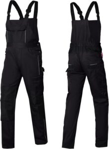 WORK IDEA Herren Stretch-Arbeitslatzhose mit zahlreichen Taschen und Werkzeugtaschen