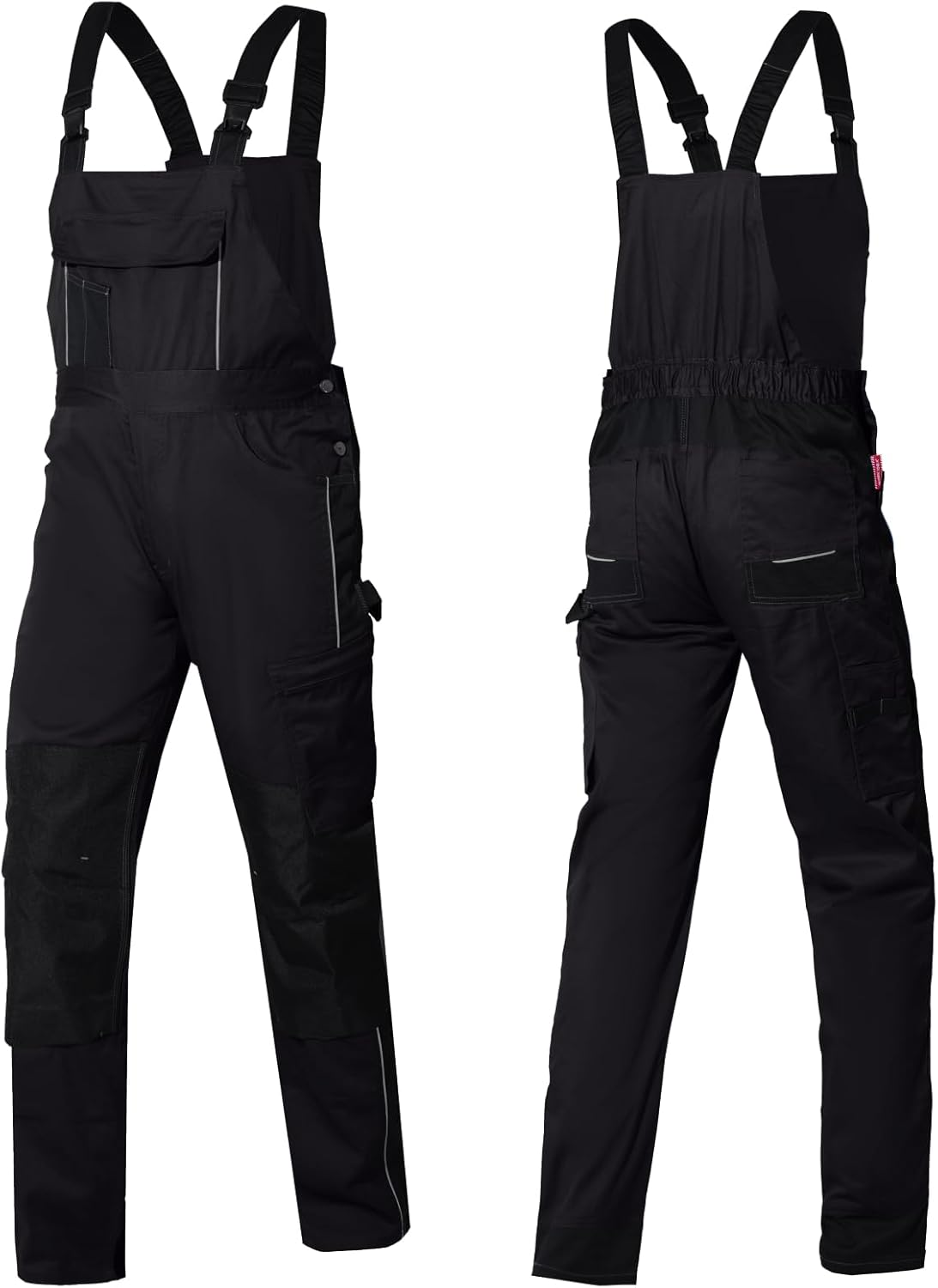 WORK IDEA Herren Stretch-Arbeitslatzhose mit zahlreichen Taschen und Werkzeugtaschen