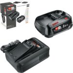 Bosch Akku und Schnellladegerät Starter Set 18V (1x 2,5Ah Li-Ionen-Akku; 1x Schnellladegerät; Power for All 18V Alliance)