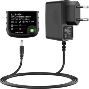 ADVTRONICS 18V/20V Ladegerät Kompatibel mit Black & Decker 18V/20V Lithium-Akku BL2018 BL2018-XJ BL1518 LBXR20-OPE LBXR20 LB20 LBX20 LBX4020 LB2X4020 LBXR2020-OPE
