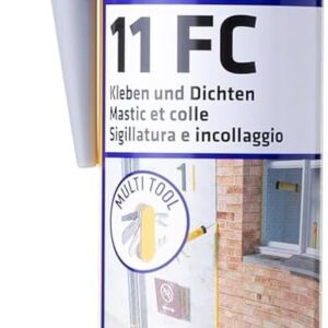 Sika – Kleb- und Dichtstoff – Sikaflex-11 FC Purform - Betongrau – Elastisch - Geeignet für alle übliche Baustoffe – Lösemittelfrei und emissionsarm – 300 ml