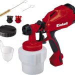 Einhell elektrisches Farbsprühsystem TC-SY 500 P (500 W, für kleine und mittelgroße Arbeitsflächen für Lacke und Lasuren, Farbmengenregulierung)