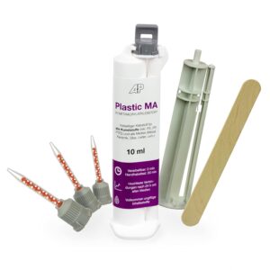 Plastic MA, 10 ml, 2K High-Performance-Acrylat, Kunststoff-Klebstoff für alle Materialpaarungen (insbesondere für PE, PP und PTFE)